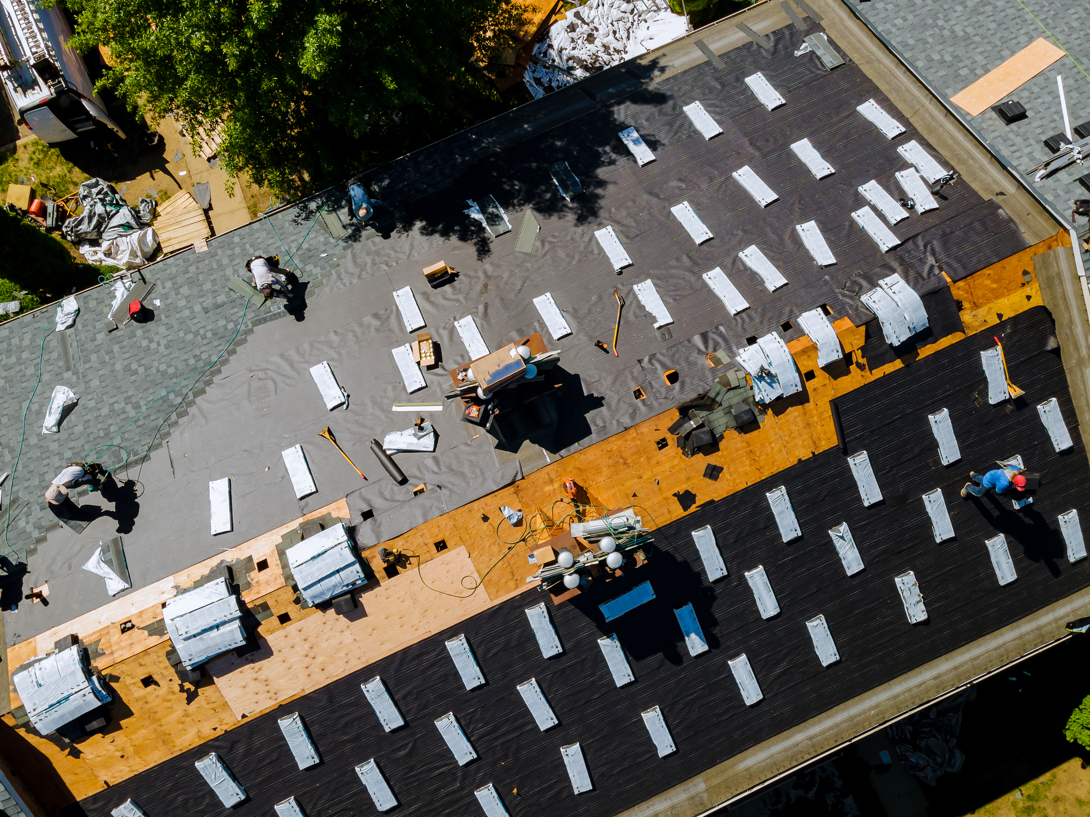 Multi-family roof replacement